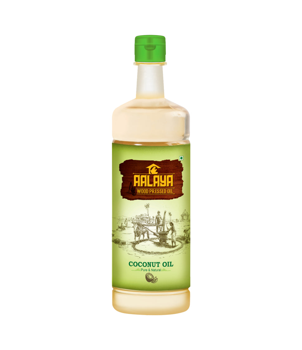 wood pressed coconut oil