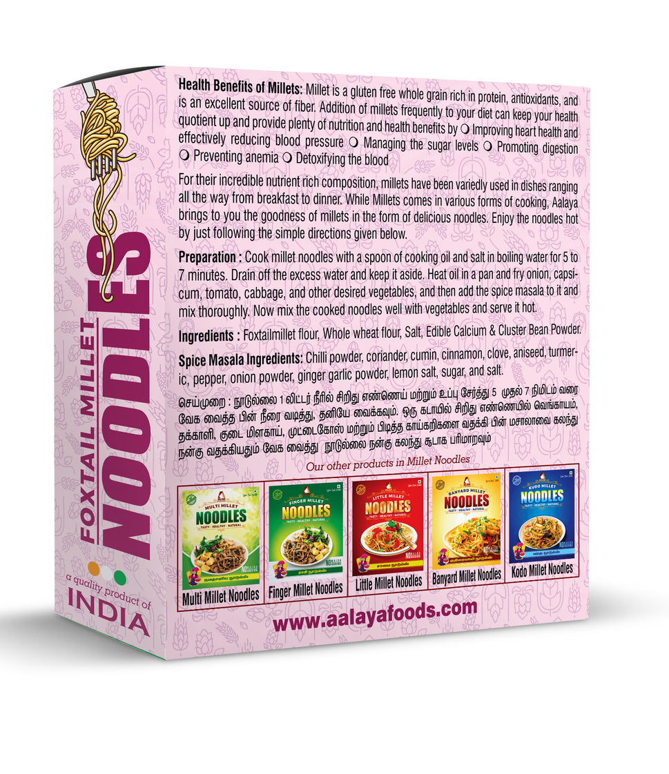 Foxtail Millet Noodles