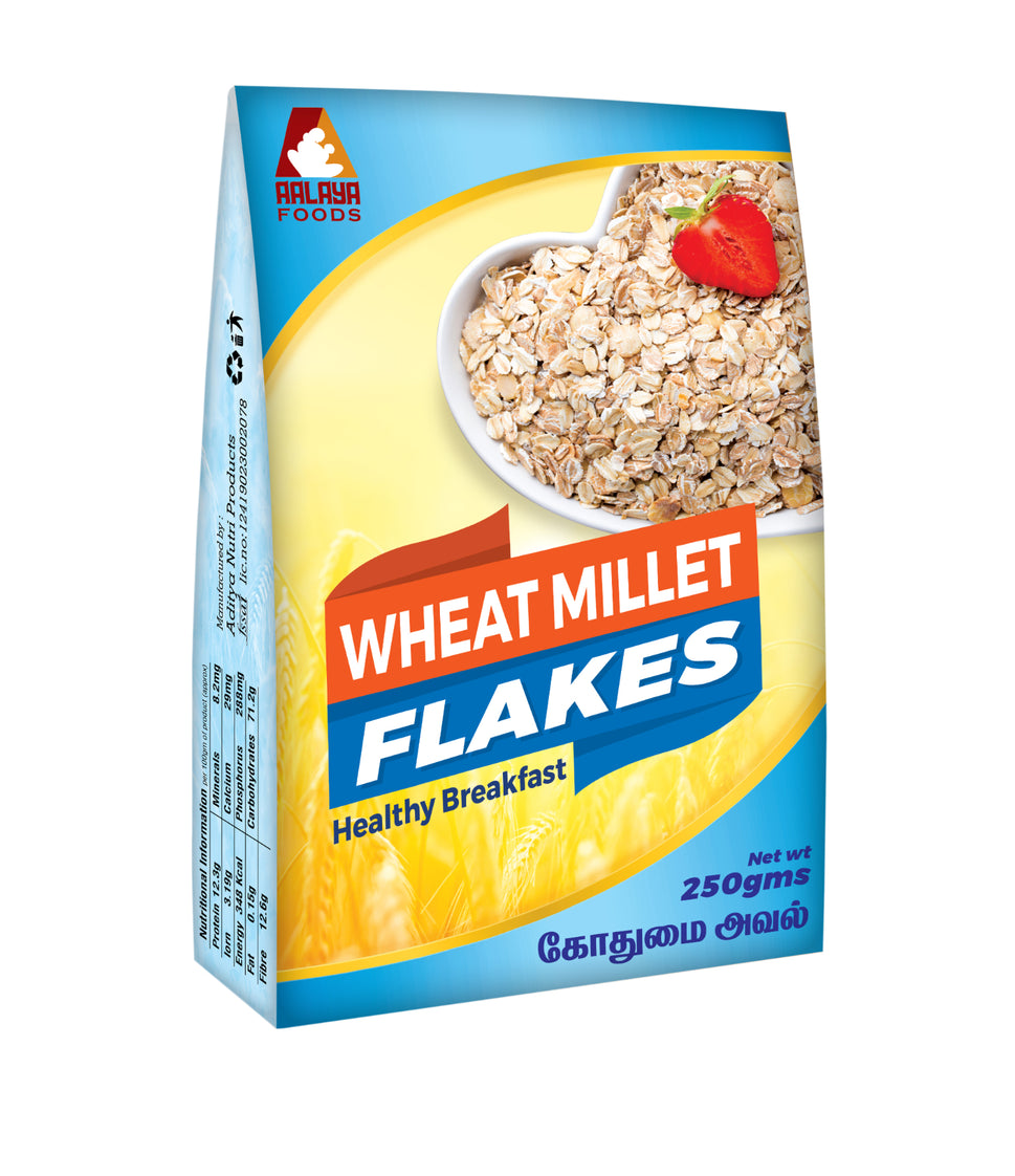 Wheat Millet Flakes